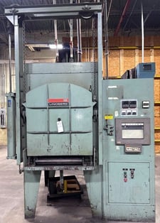 24" width x 24" H x 36" L Lindberg #13-ECF-243624-12, electric batch temper furnace, 1250°F, 460 V.