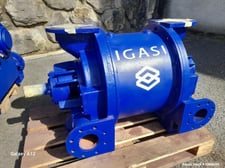 Igasi #BV5/1, Liquid Ring Vacuum Pump, Suction Flow 1200 - 2100 m3/h. Vacuum 200 - 600" mm Hg, 45KW, 60 HP
