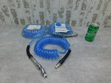 3 NEW ATP Technitane Rigid/Swivel Polyurethane Hose, TT-14-15-CB-RS, 1/4" NPT