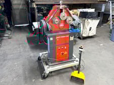 JMT #PBM30, motorized profile bending machine, hardened rolls, 1 HP, 11.8 FPM, 2016