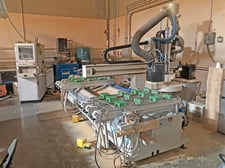 Busellato #Jet-100, CNC Machining Center w/ATC/Boring, 120" X, 49" Y, 3" Z, 328 FPM X & Y, 98 FPM Z, 15 ATC