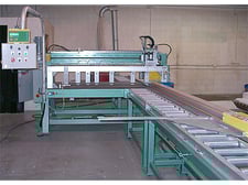 Star V Machinery #SCG-1600, Automatic Cross Groover, 96" x 20" Table, 60" Crosscut capacity, 0.25"-1.125"