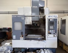 Mori Seiki #SV-50/40, CNC vertical machining center, MSC-518 Control, 31.5" X, 20" Y, 20" Z, 10000 RPM, 20