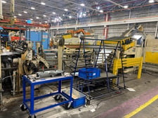 20000 lb. CHS #DR-200-48 / PS-350-7-400F-HD, servo coil feed line, 48" width,.08" thick, 17-24" range, 72"