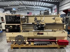 18"/27-1/2" x 60" Jet #GH-1860ZX, gap lathe, 3-1/8" bore, 11" swing over cross slide, inch/metric threading