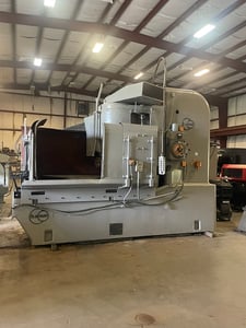 Blanchard #42-84, rotary surface grinder, 84" chuck, 42" chuck life, 42" seg wheel, 30" under wheel