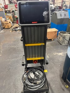 Husky #H-C2-NEO5-18, hot runner temperature control unit, on mounted mobile stand, 2022