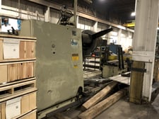 20000 lb. CWP #SMX36H6 / 36-64PDS / 6R36, coil feed line, 36" width x .250", 72" outside dimension