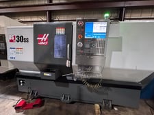Haas #DS-30SS, CNC Lathe, 31.7" Swing, 8" Chuck, 26" Centers, 3" Bar, 16" Turn diameter, 30 HP, 4800 RPM