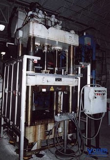 60 Ton, Modern #1R50, down moving hydraulic press, 18" stroke, 40" x 40" bed, #50290