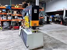 5.5" x 0.5" x 3/4" Verona #V2, Iron Worker, 90 Ton, 0.79" x 13" Shear capacity, 2" x 2" Square Bar, 7.5 HP