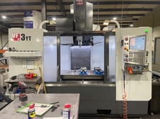 Haas #VF-3YT, 24 side mount tool changer, 40" X, 26" Y, 25" Z, 7500 RPM, #40, 20 HP, HRT-210 4-Axis rotary