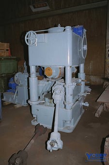 2" Bronx #PBR4, 2-roll, 2-mtr, 40/100 RPM, 38" passline, man.adj, spare guides, #15252