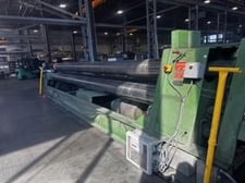 20' x 1/4" Roundo, double pinch plate roll, hydraulic roll adj., 1973