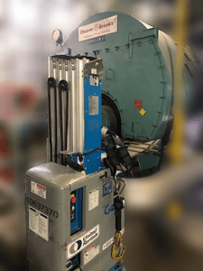 500 HP Cleaver-Brooks #CBW-700-500, 150 PSI, Steam Boiler, Natural Gas, 19,950,000 BTU/hr, 2002