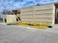 30000 cfm Scientific #SPJ-196-X4T8, baghouse dust collector, automatic pulse cleaning system