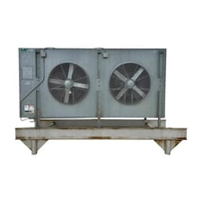 2 Fans, Imeco #FCL-62104-2-3, Ammonia Evaporator Coil, 23.7 TR, 39,642 cfm, R-717, direct expansion