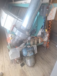 Metra #6AS-680, color sorter, 10 chute, trailer mounted system, w/grain cleaner