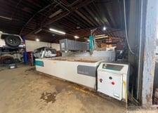 Flow #Mach-200-4020-Pivot Waterjet Cutting System, 6' x 13' table, 60000 psi, 30 HP, 400 ipm, 2020