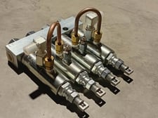 Hitachi #4411372, bucket lube piping valve, new surplus