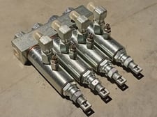 Hitachi #4411373, bucket lube piping valve, new surplus