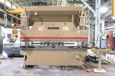 135 Ton, Cincinnati #135CB8, press brake, 120" Bed, 102" between housing, 8" stroke, 7" throat, 25 HP, 3 speed