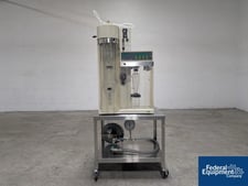 Buchi #B-290, Mini Spray Dryer, glass chamber & cyclone fines collector, electrically heated, 2900 watt