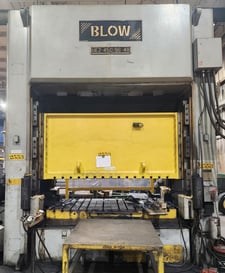 450 Ton, Blow #UE2-450-96-48, 10" stroke, 20" Shut Height, 8" adj, 30-60 SPM, 96" x 48" bolster, Straight