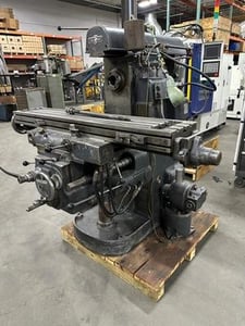 Image for Cincinnati #2MI, plain horizontal milling machine, 10" x51.75" table, 5 HP, #50 taper, rapid traverse
