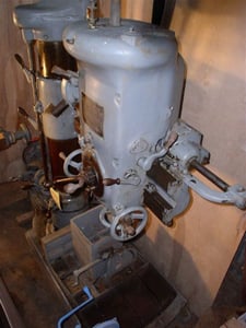 3' -10" American #396x153, Radial Arm Drill, 30-700 RPM, #4MT, S/N 684892A-1