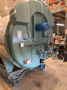 250 HP Cleaver-Brooks #CB-200-250, 150 psi steam boiler, natural gas & oil, 480V, 1994