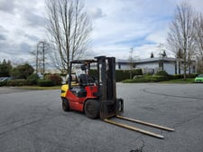 7700 lb. Maximal #FGL35T-MWA3, propane forklift, 118" lift height, 3 stage mast, side shift
