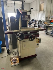 6" x 18" Chevalier #FSG-618M, Surface Grinder, 2850 to 3450 RPM, 2 HP, 7" max table travel, hardened