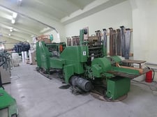 SOS Paper bag machine, F & K #13BB, unwind type shafted, 200 per minute, 1990