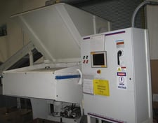 Vecoplan #RG-52, single shaft shredder, 75 HP, 20 cutters, 52" x 58" feed opening, 500 hours, 2005