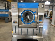 250 Lb. Jensen #JWE, Washer Extractor, Open Pocket, One Way Tilt, 78.7" width x 78.7" D x 88.6" H, 22 kW, 480