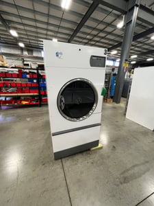 75 Lb. Huebsch #HT075NFNONXG3W0000, Natural Gas Dryer, Open Pocket, Non-Reversing Cylinder, 165000 BTU/hr.
