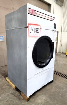 120 Lb. Milnor #MLG122D, Natural Gas Dryer, Reversing Basket, 415000 BTUH, 208 V, 2006