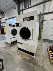 120 Lb. Unimac #UT120N, Natural Gas Heated Dryer, Reversing Cylinder, 300000 BTU/hr., 240 V, 2007