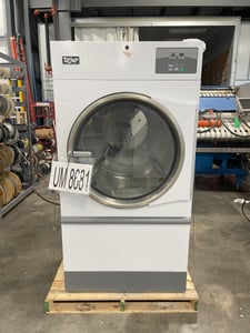 55 Lb. Unimac #UT055N, Natural Gas Dryer, 112000 BTU/hr., 32.8 kW, 440-480 V, 2022