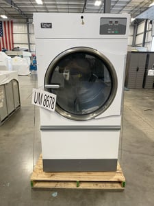 55 Lb. Unimac #UT055N, Natural Gas Dryer, Reversing Cylinder, 112000 BTU/hr., 32.8 kW, 440-480 V, 2022