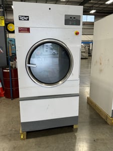 75 Lb. Unimac #UT075NFN, Natural Gas Heated Dryer, Non-Reversing Cylinder, 165000 BTU/hr., 48.3 kW, 100-120