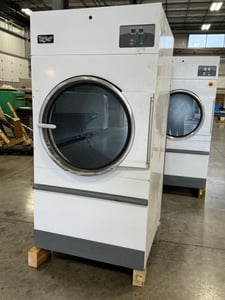 75 Lb. Unimac #UT075NFN, Natural Gas Heated Dryer, Non-Reversing Cylinder, 165000 BTU/hr., 48.3 kW, 100-120