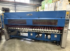 1-Lane Chicago #S-17-2000, Folder Crossfolder w/Stacker & Incline Conveyor, L.H. Crossfold Discharge, 2.8 HP