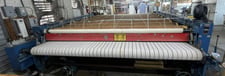 120" American Laundry Machinery #Super-Sylon, Steam Heated Flatwork Ironer, 125 lbs. max Steam Pressure