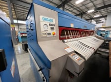 32" x 120" Chicago #Imperial-232, Steam Heated Flatwork Ironer, 2-Roll, 5.6 HP, 480 V, 2008