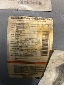 20 HP 1785 RPM Baldor EHM2516T, Frame 256T