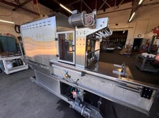 TruLine Packaging, Stainless steel automatic packaging machine, sealer, roll fed continuous operation