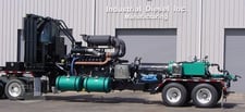 11000 psi @ 562 GPM, IDMS #Magnum-1350-QHP, high pressure water blast pump trailers, 1350 BHP @ 2100 RPM