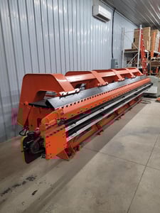 240" Ameco #18-FD10-6100-H, Folding Machine, 36" throat, 19-29 gauge, PLC, automatic Back Gauge, 2024